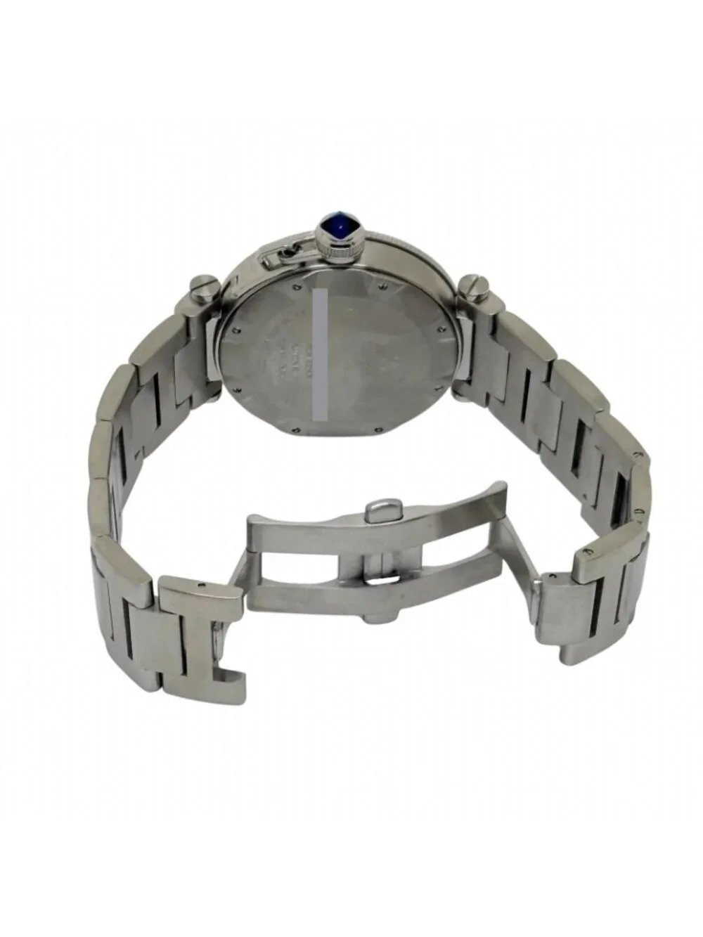 Cartier Pasha Seatimer Silver Watch Stainless Steel Automatic